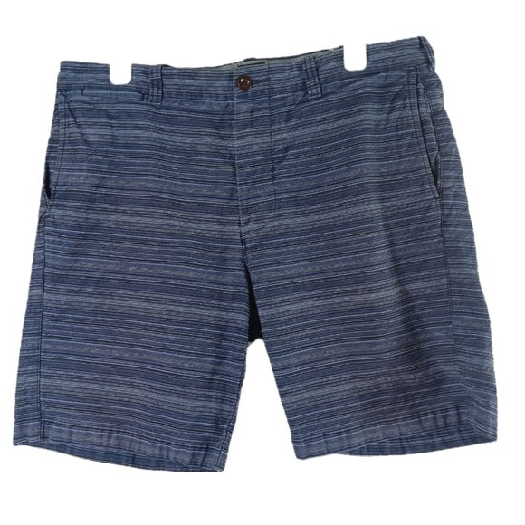 J Crew Stanton Blue Spacedye Shorts 36 Casual - Picture 1 of 7